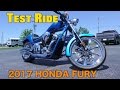 New Motorcycle Unboxing-Test Ride-2017 Honda Fury-Review