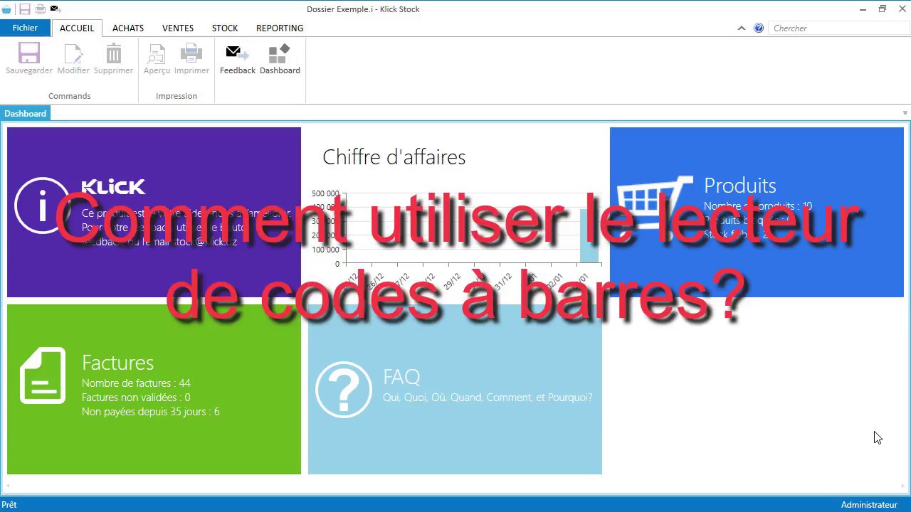 Comment Utiliser Le Lecteure De Codes à Barres