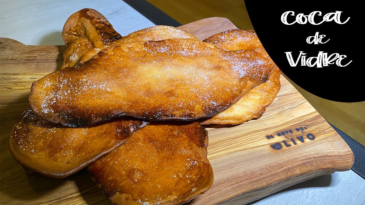 COCA DE VIDRE o COCA DE CRISTAL CON ANÍS | Receta casera, fácil y rápida