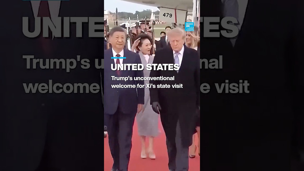 United States: Trump's unconventional welcome for Xi's state visit • FRANCE 24 English