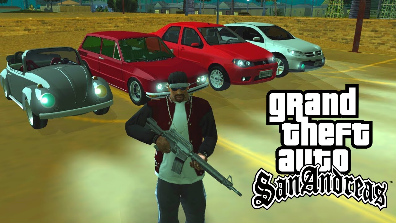 80 carros brasileiros para o GTA San Andreas - Jogos Palpite Digital