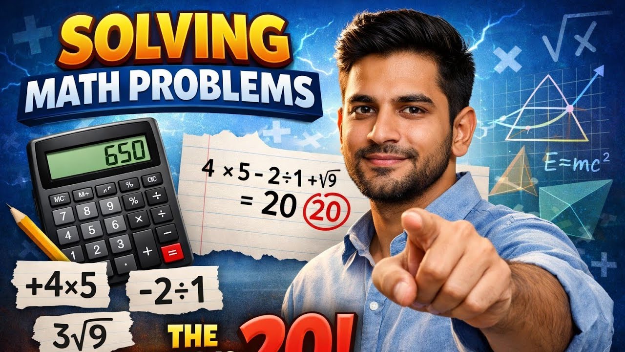 “सबसे Confusing Math Question – Live में Solve करते हैं! 👨‍🏫✨”