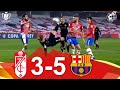 RESUMEN | Granada CF 3-5 FC Barcelona | Cuartos de final de la Copa de SM el Rey