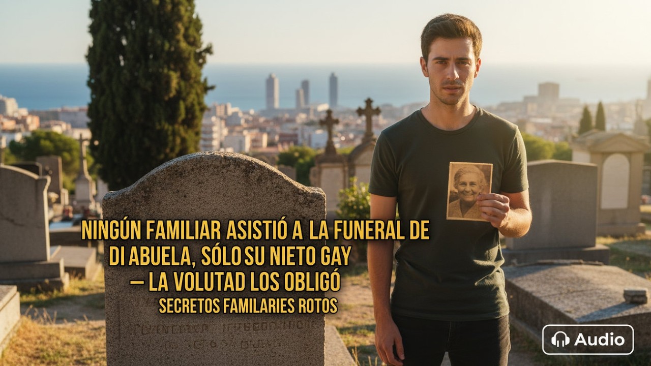 NINGÚN FAMILIAR ASISTIÓ AL FUNERAL DE LA ABUELA, SOLO SU NIETO GAY — EL TESTAMENTO LOS OBLIGÓ.