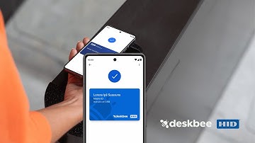 HID Mobile credentials + Deskbee Mobile ID