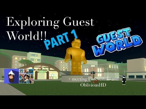 Guest World Read Desc I Met Oblivioushd And Foreverhd Roblox - roblox codes for guest world