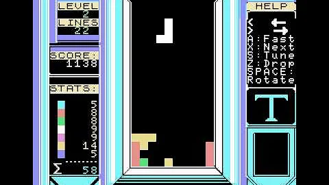 Tetris - MSX - MirrorSoft / Andromeda Software - 1987