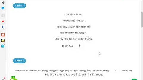 Ôn Trạng Nguyên Tiếng Việt lớp 5 cấp tỉnh vòng 18