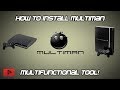 [How To] Install and Use Multiman For Rebug 4.81 CFW Tutorial (2017)