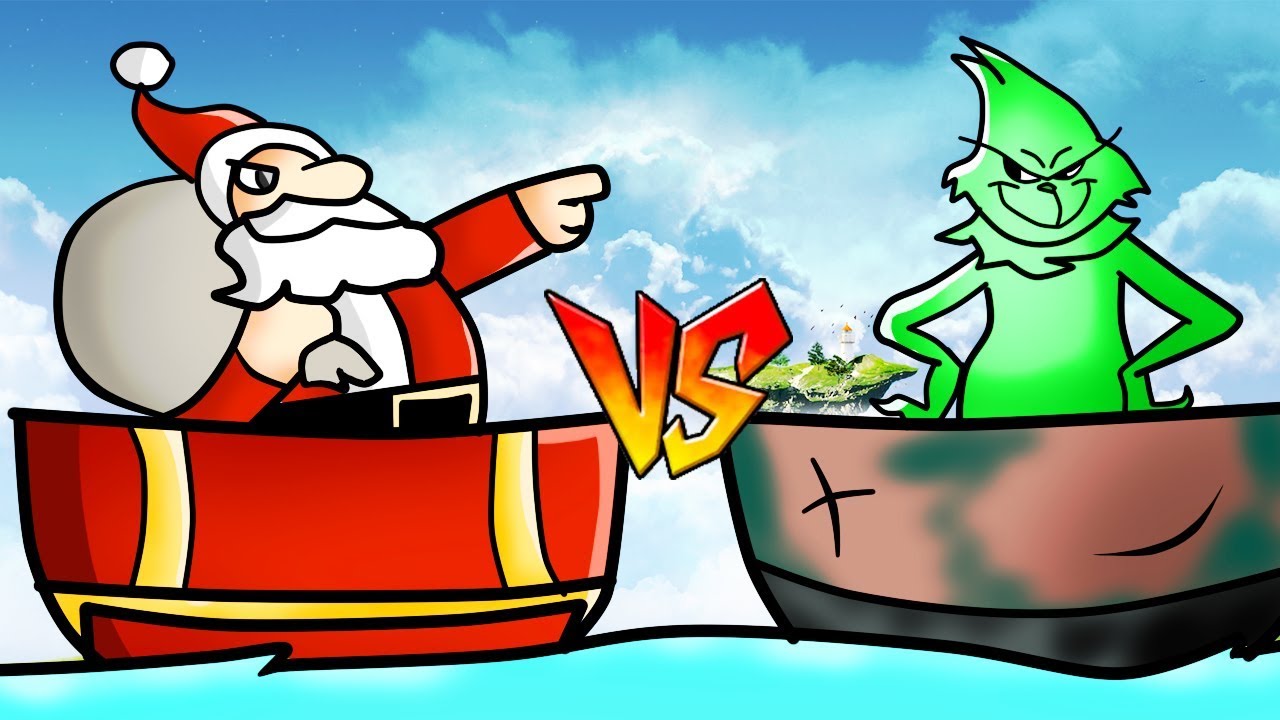 ⁣BARCO del GRINCH VS BARCO de NAVIDAD ⛴️ BEBE MILO MINI JUEGO MINECRAFT