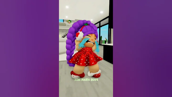 Little Rumi asking her parents to go to McDonald's 🤣😭 #roblox #robloxshorts