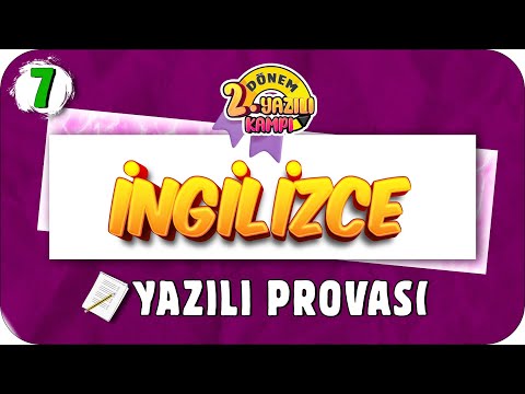 7. Sınıf İngilizce