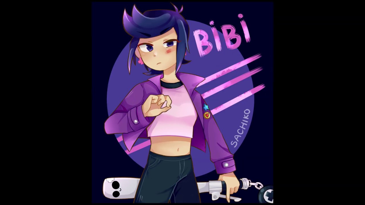 32 Hq Images Brawl Stars Fanart Bibi Bibi Fan Art Brawl Stars Outline