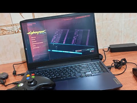 Видео: Lenovo Ideapad Gaming 3 15IMH05. Распаковка и тест в игре Cyberpunk 2077.