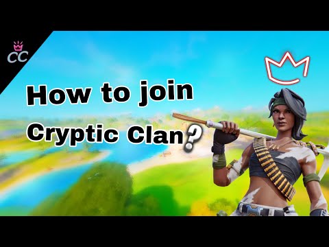 How to join Cryptic Clan? 👀🔥