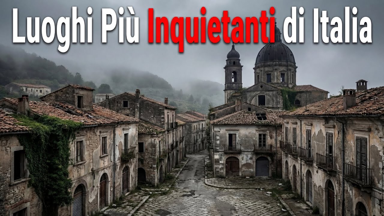 I 18 Luoghi più INQUIETANTI d'Italia (Dove la gente del posto NON va)
