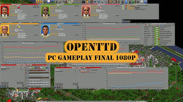 OpenTTD ▪ AI Test Part 32 ▪ AdmiralAI / OtviAI / RailwAI / PathZilla