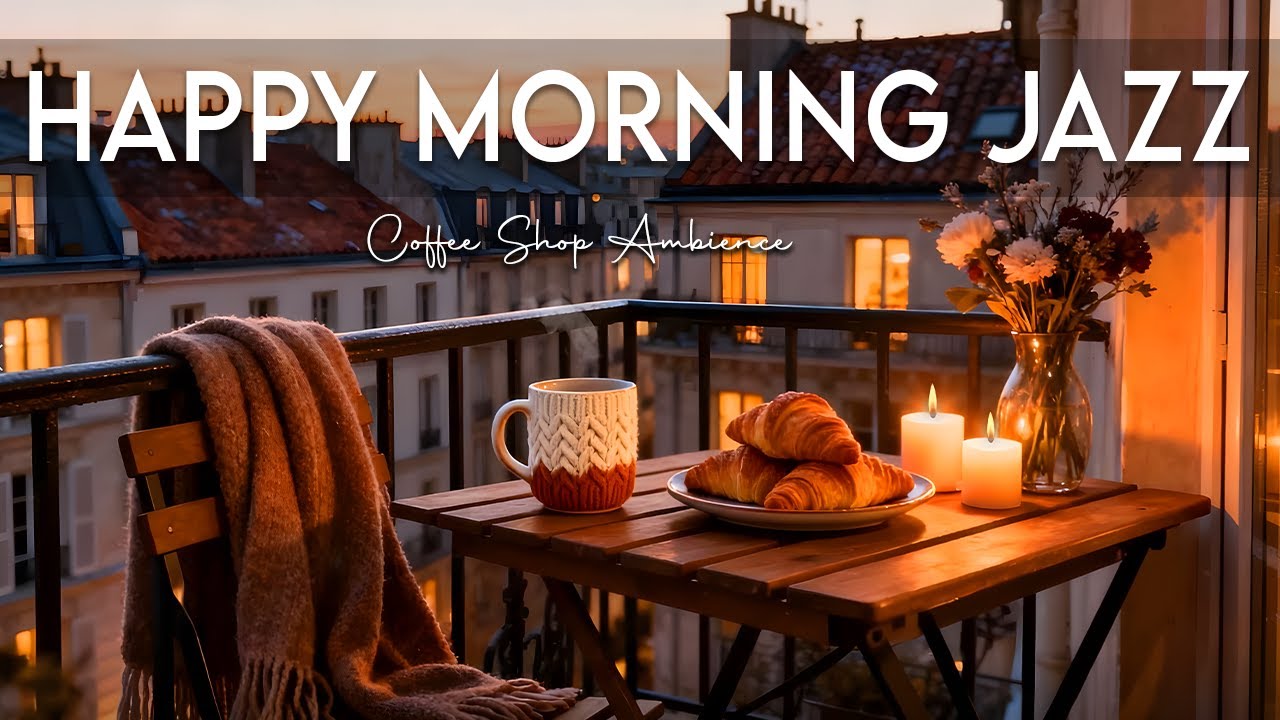 Happy Morning Jazz☕ February Bossa Nova Instrumental & Relaxing Jazz Cafe Music for Studying'