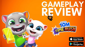 Talking Tom Time Rush gameplay - Outfit7 Limited - review - first impressions