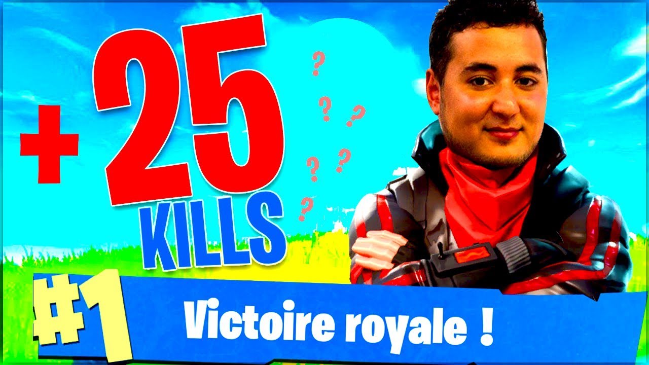 25 KILLS EN SOLO VS SQUAD ► FORTNITE