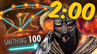 Don't Waste YOUR Time!!! Smithing to 100 FAST (UPDATED 2024)