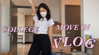 college move-in vlog 2021 | moving across the country to BOSTON