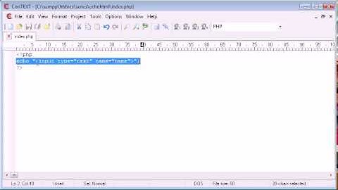 Beginner PHP Tutorial   11   Output HTML Using echo print flv