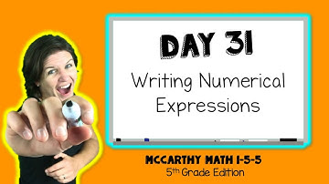 5th Grade Math | ORDER OF OPERATIONS | McCarthy Math 1-5-5 FREEBIE