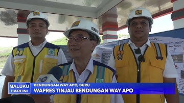 WAPRES TINJAU BENDUNGAN WAY APO