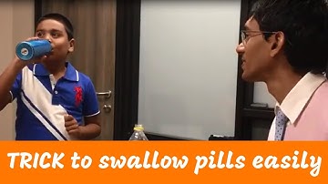 Trick to make swallowing pills easier for kids with Ryan Fernando