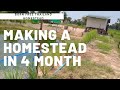 How to make a homestead in thailand in 4 months 4 month vlog of off grid thailand homestead