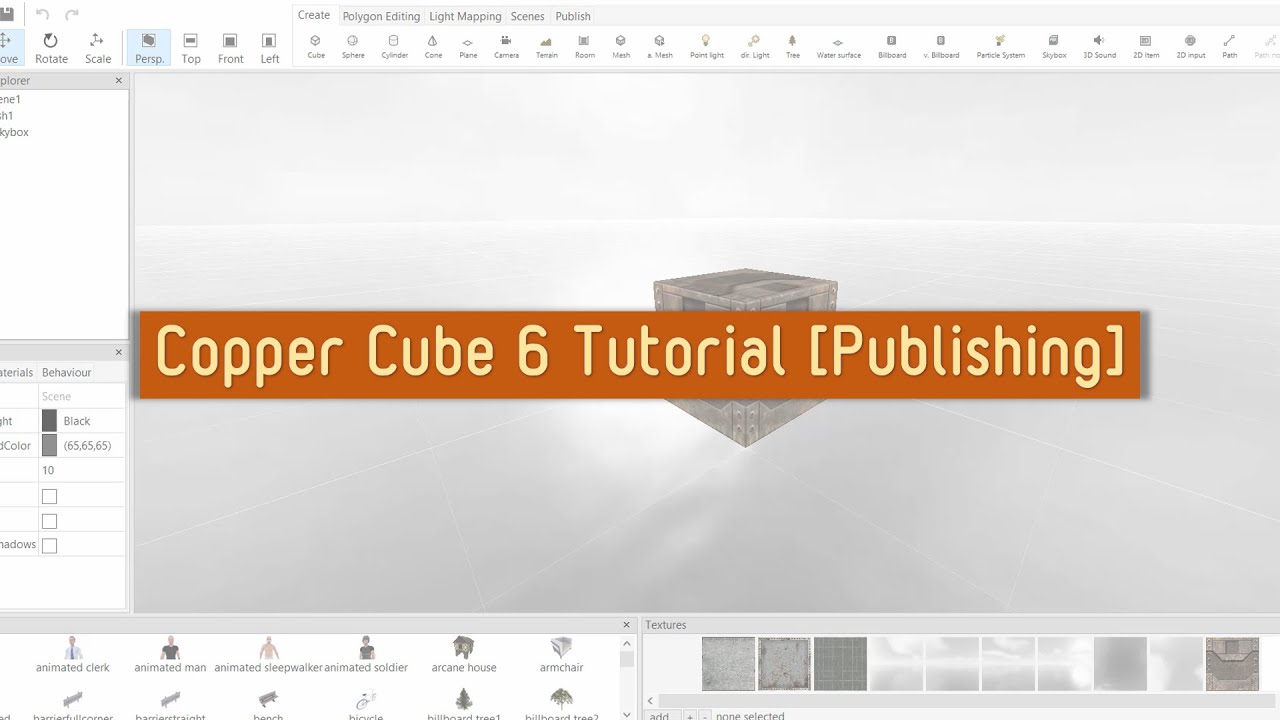 Copper Cube 6 Tutorial - Publishing - YouTube