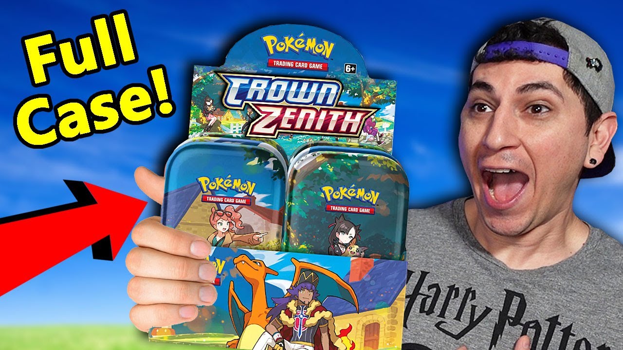 EARLY Crown Zenith FULL Mini Tin Case Pokmon Card Opening!