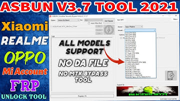 Realme Oppo Mi Unlock Tool |2021| Mi Account FRP ByPass Remove Pattern PIN By Mtc