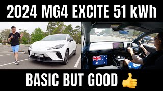 2024 MG4 Excite 51 kWh Australia Range Test Handling Walkaround Review