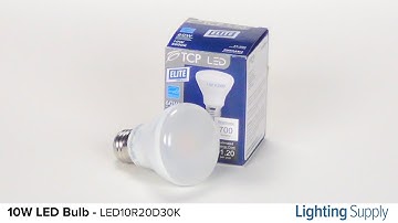 TCP 10W LED R20 Bulb (LED10R20D30K)