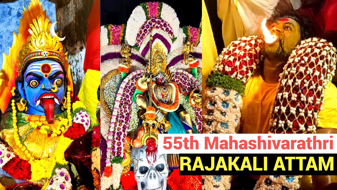 55th Mahashivarathri🔥Celebration 2025 | Kali Amman Attam | Sri Rajakali Amman Temple🛕 | Vikey Dewa🎉