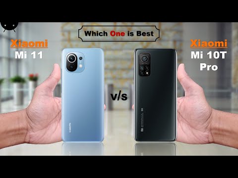 Xiaomi Mi 11 vs Xiaomi Mi 10T Pro Antutu Benchmark Comparison