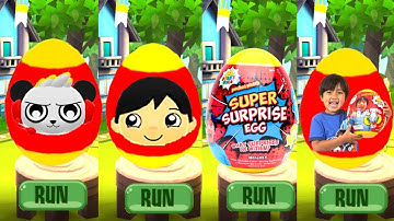 Tag with Ryan   Mystery Surprise Egg Red Titan VS Combo Panda VS Zoologist Gameplay Mobile 2022