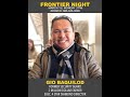 Frontier Night with Mentor Gio Bacilod