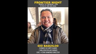 Frontier Night with Mentor Gio Bacilod