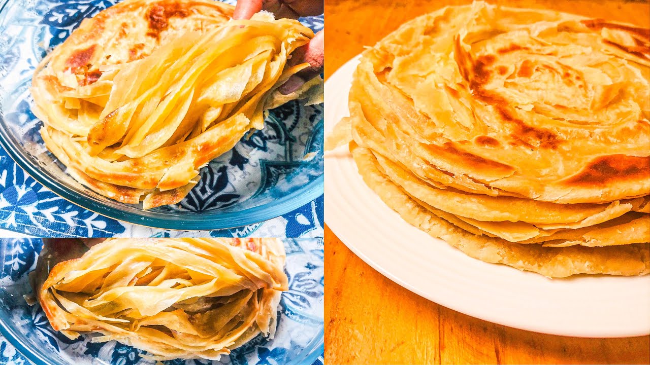 CHAPATI ZA KUCHAMBUKA/SOFT LAYERED PARATHA