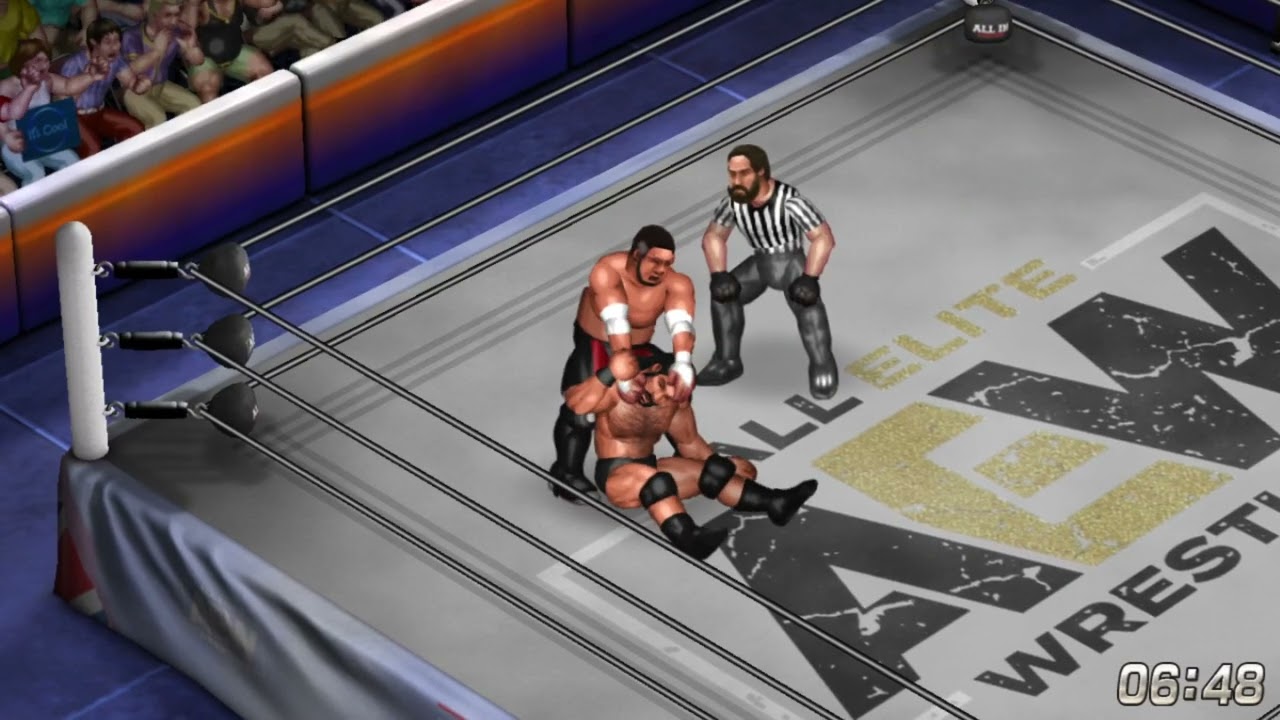 FPWW SIMULATION MATCH 33 SAMOA JOE VS DREW MCINTYRE