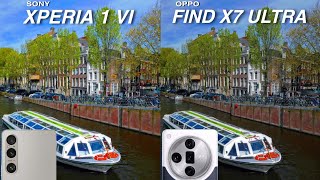 Sony Xperia 1 VI VS OPPo Find X7 Ultra Camera Test Comparison