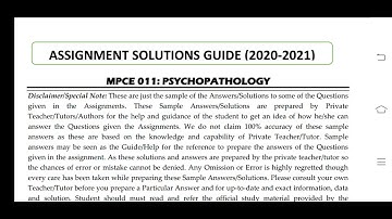 MPCE 011 Ignou Solved Assignment 2020-21