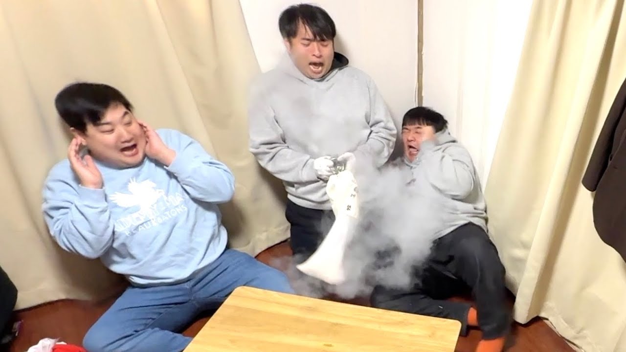 ポン菓子器で米爆発させようぜ！