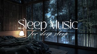 Rain Sounds For Sleeping  Rainy Night in Cozy Room Ambience with Soft Piano Music, Heavy Rain #6