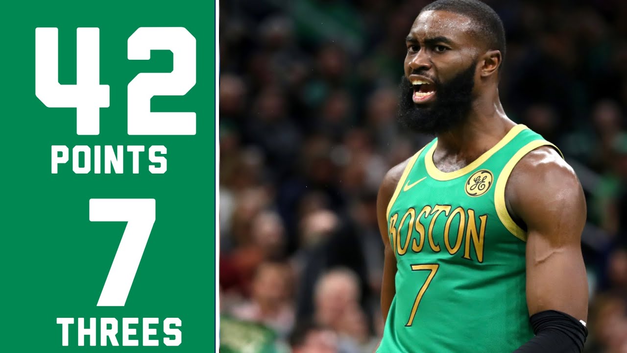 Jaylen Brown 42 Points 7 Threes FULL Highlights Vs Grizzlies YouTube