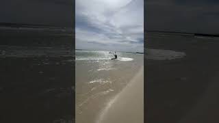 Sophie’s first go behind a kite