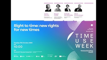 [EN] Right to time: new rights for new times